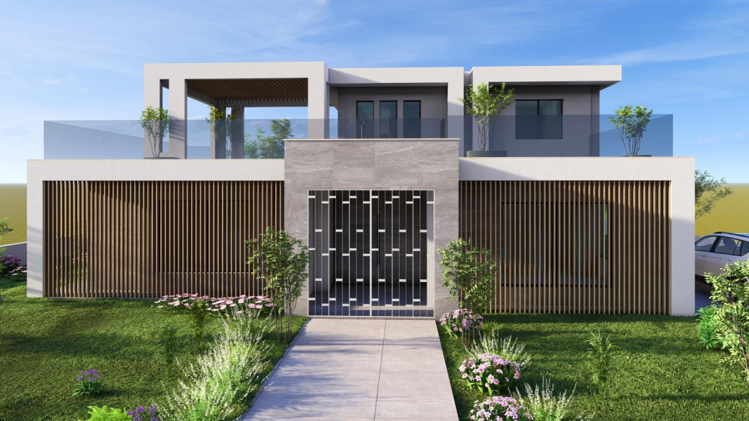 וילת יוקרה באזור הגולף — קיסריה