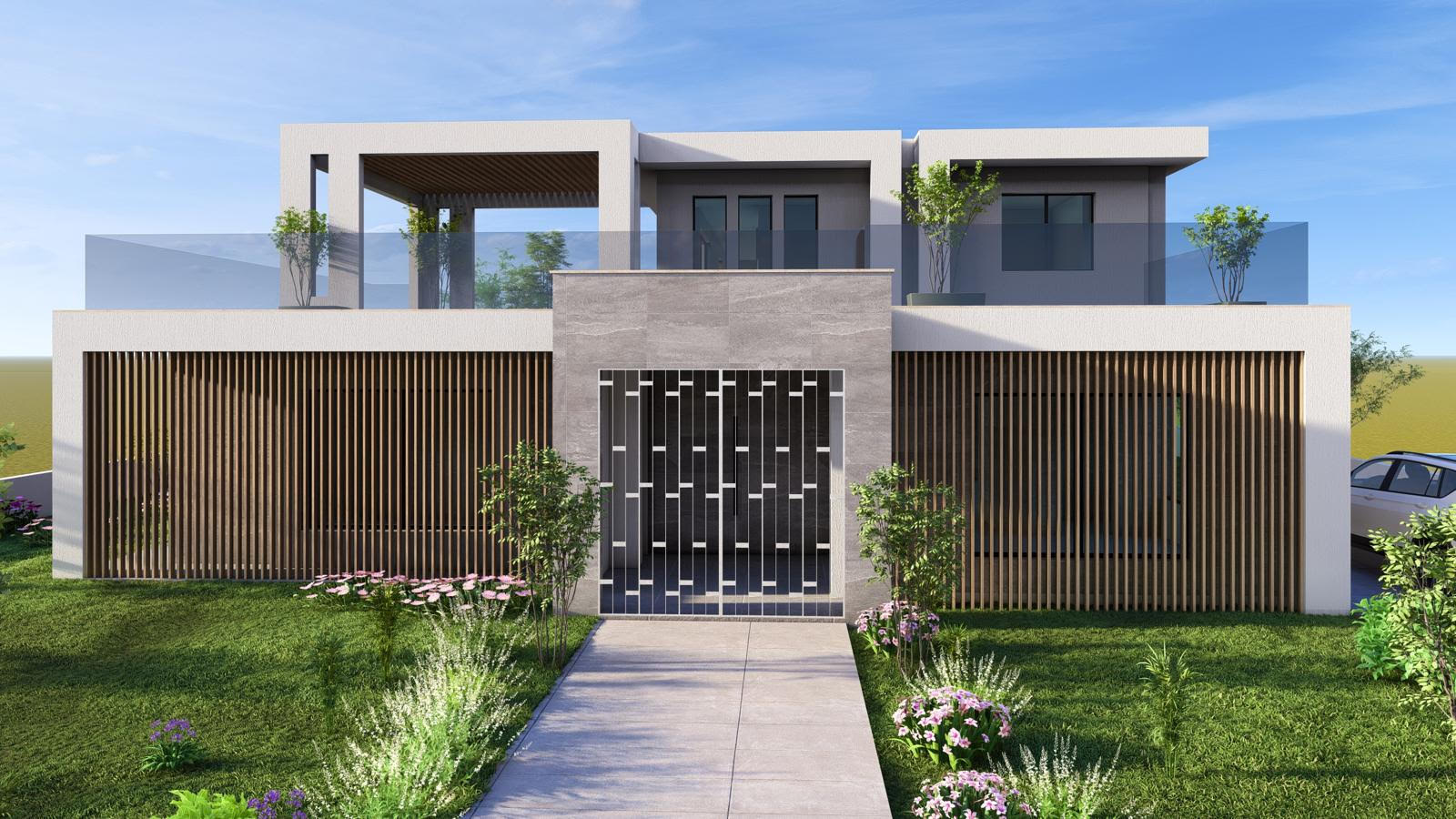 וילת יוקרה באזור הגולף — קיסריה